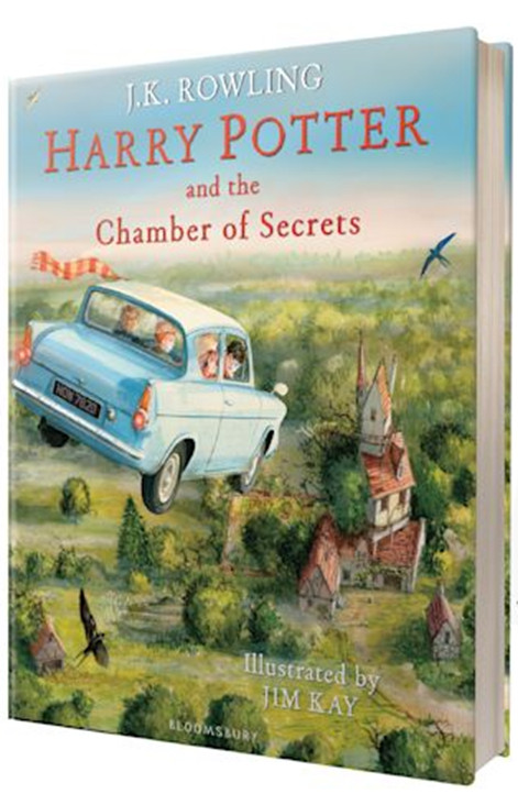 Harry Potter & the Chamber of Secrets: Illustrated -Signed by Jim Kay - Mint - Image 2
