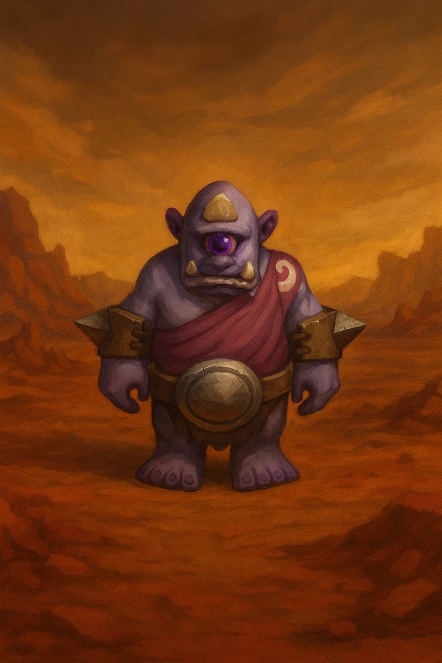 World of Warcraft Parrlok Pet Miniature Ogre RARE WoW Battle Pet Limited Edition - Image 2 of 2