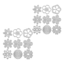 Silver Carbon Steel Die Templates for Scrapbook and Card Making Crafts
