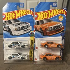 Hot Wheels BMW 635 CSI Lot Of 4 Orange And White