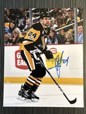 CAMERON GAUNCE PITTSBURGH PENGUINS NHL HOCKEY Signed Autographed 8x10 Photo A