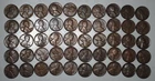 1931 D Lincoln Wheat Penny Cent -MOSTLY EF Roll RL105