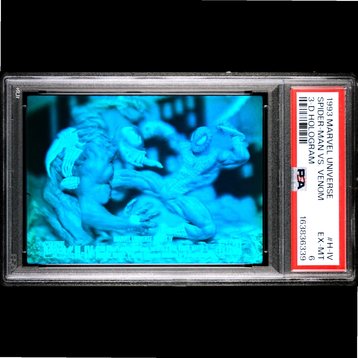 Spiderman Venom Hologram In Spider-Man Trading Card Singles for