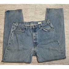 Vintage Sonoma Mens Jeans 38x32 Made in USA Light Wash Straight Leg Denim