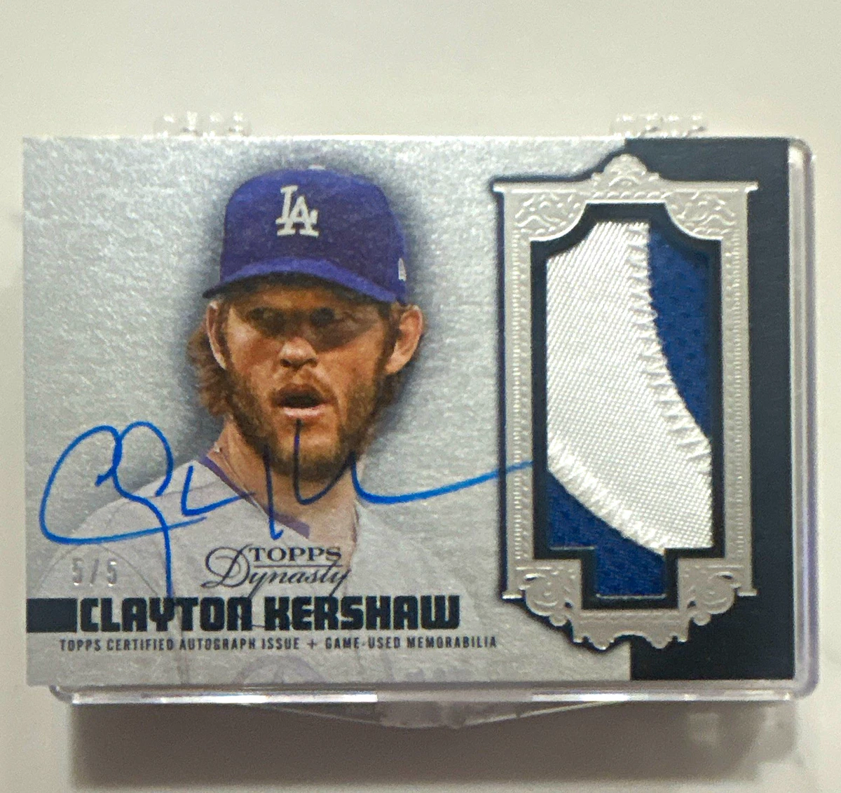 Clayton Kershaw Serial Numbered Baseball Sports Trading Cards for