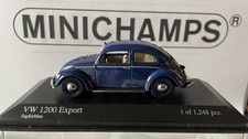 Minichamps VW 1/43 1200 Export 1951 Blue 1 Of 1248