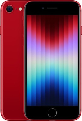 Apple iPhone SE 3 2022 64GB Red (Unlocked) - Acceptable