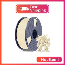 SUNLU High Speed PLA Filament 1.75mm, Meta Cream White 1KG Spool