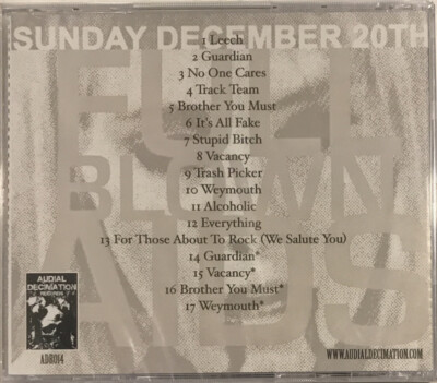 Full Blown A.I.D.S. – Viral Load CD 2011 Audial Decimation