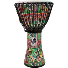 Toca Freestyle II Rope-Tuned Djembe 10 in. African Dance