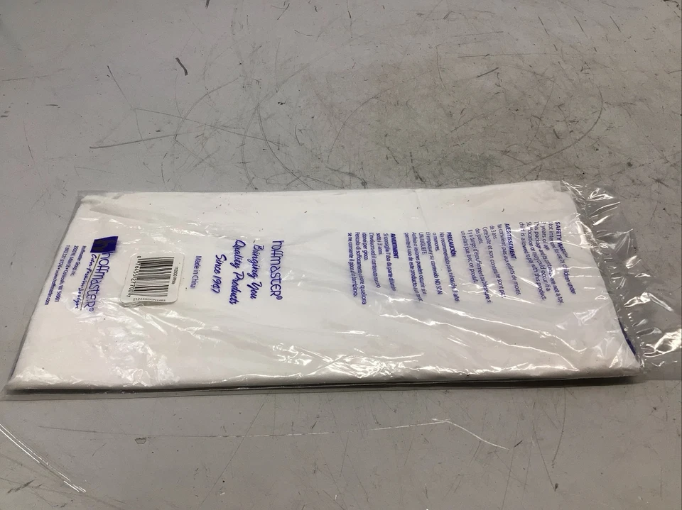 Tablecover Plastic Hoffmaster White 54in x 108in - Image 3 of 4