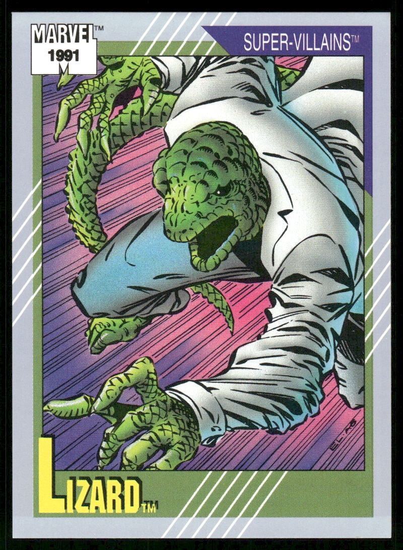 1991 Impel Marvel Universe II #87 Lizard
