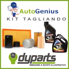 KIT TAGLIANDO FILTRI + 4 LT OLIO FORD FUSION 1.4 TDCI 68 CV DAL 2002