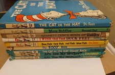 Dr Seuss And Other Beginner Books. Childrens Picture Story Book. 1960's. 9 Books