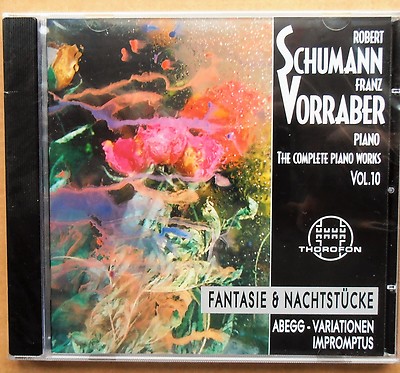 Robert Schumann - Complete Piano Works Vol. 10 - Franz Vorraber - CD neu & OVP