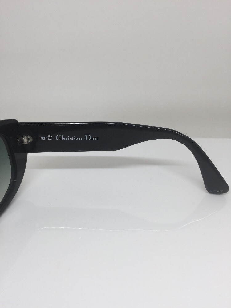 New Vintage Christian Dior CD 2556 Sunglasses C. 90 Black & Gold