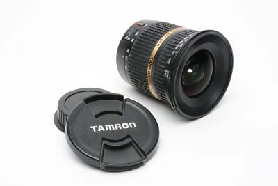 Tamron SP 10-24mm f3.5-4.5 Di II wide zoom for Canon EF, caps