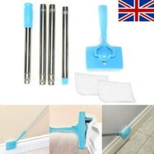 Cleaning Mop Floor Cleaner Heads Skirting Board With Handle Dustproof Mops