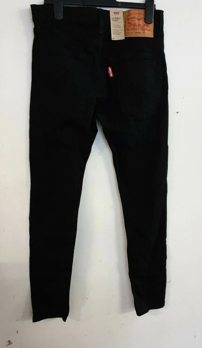 Levis TAPER LO BALL Slim Fit Jeans Black MENS SIZE W30 REF Z eBay