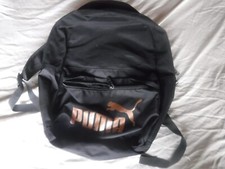 Puma Black Back Pack pre OWned
