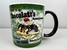 Dat'l Do-It 16 oz Ceramic Coffee Hot Cocoa Chocolate Mug 4" Chocolates Anonymous
