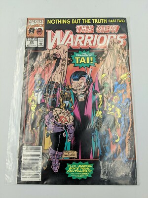 The New Warriors #23 9.6+ NM+ 1990 The Triumph of Tai!