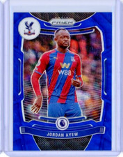 2021-22 Prizm Premier League Blue Wave #298 Jordan Ayew - Crystal Palace - MINT