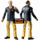 WWE Elite Mean Gene Okerlund Wrestling Action Figure AEW Figurines Toy Flashback