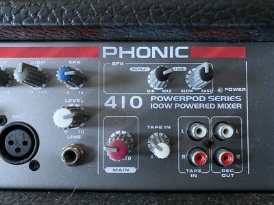 【未使用】PHONIC フォニック POWERPOD 410 100v seikodo_am105fx