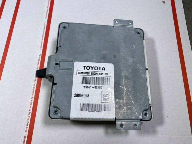 Engine control toyota 89661
