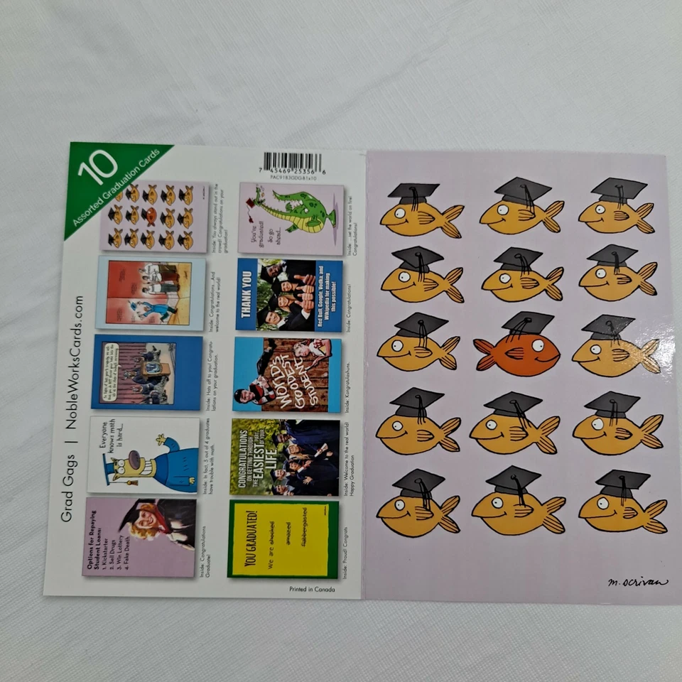 Graduation Greeting Cards 10 Pack - Image 3 of 4