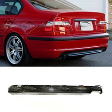 Fits 99-04 For BMW E46 M3 M Tech Sedan Carbon Fiber Rear Bumper Diffuser Lip