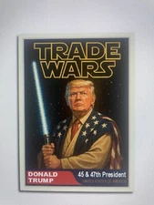 Donald Trump 2024 Custom ACEO Card Trade Wars
