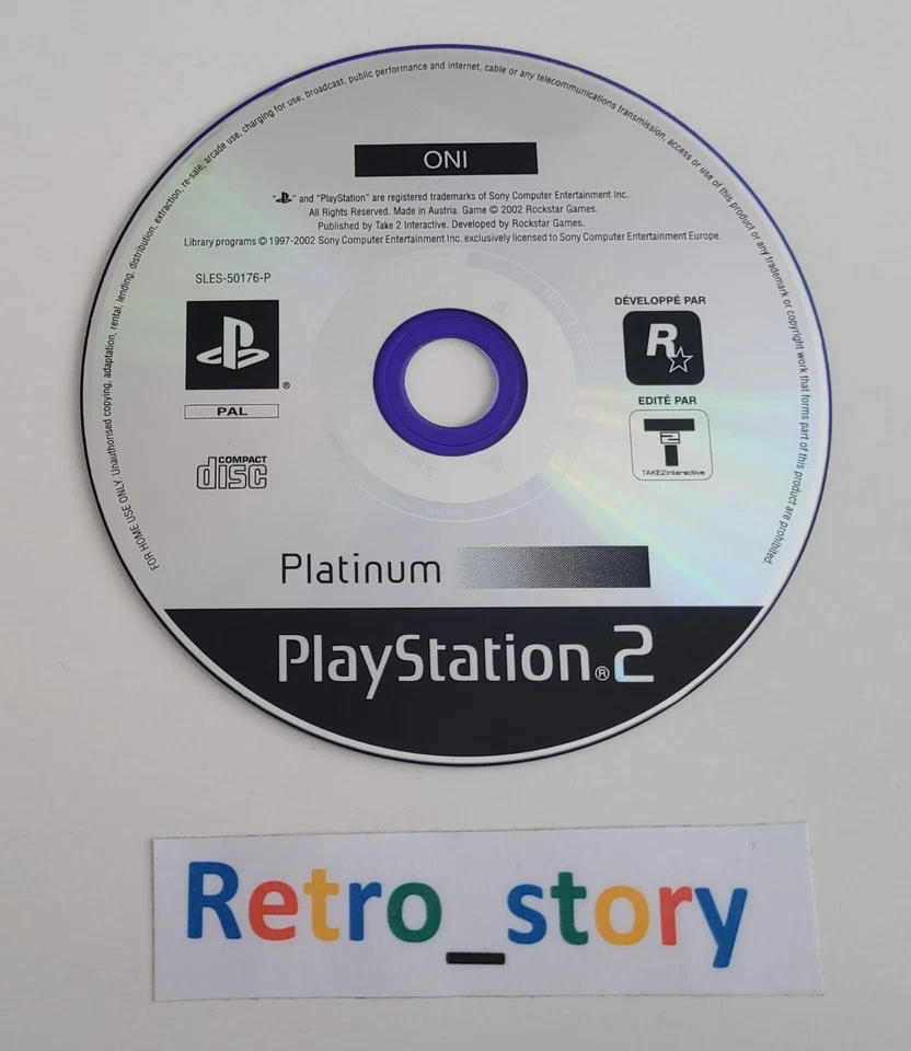 Sony Playstation PS2 - Oni - PAL - CD Seul - Photo 1/1