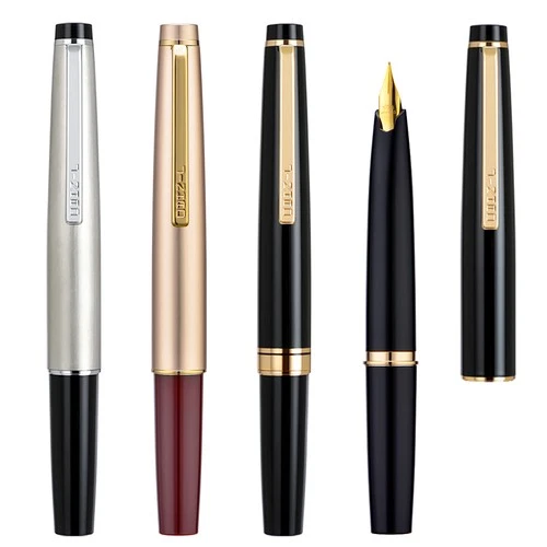 Jinhao 59 Fountain Pen EF/ F Nib & Converter, Mini Travel Pocket Pen - product listing photo