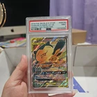New ListingEevee & Snorlax GX SM169 PSA 9 Tag Team Tins Pokemon Card