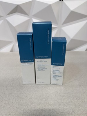 Colorscience BARRIER PRO SET OF 3 essential Moisturizer/cleanser/serum Spray 
