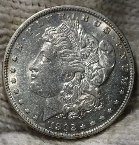 1892 Morgan Silver Dollar XF/AU