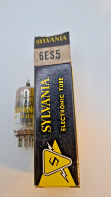Sylvania 6ES5 OVP  Röhre Radioröhre Elektronenröhre electron tube NOS