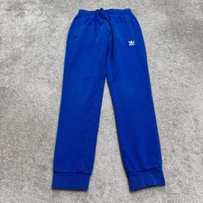 Adidas Original Adicolor Essential Trefoil Jogger Pants Mens small Blue Active