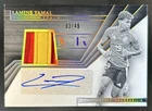 2024-25 Noir Lamine Yamal Auto Memorabilia Black and White Patch #/49