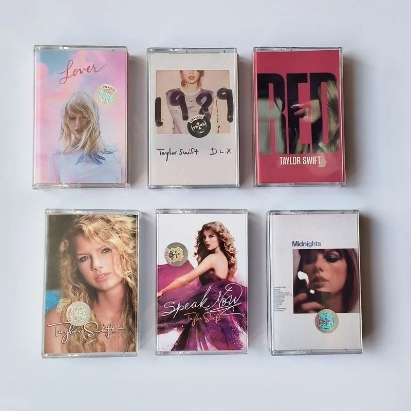Taylor Swift - Complete Set of Thirteen Retro Album Tape Sealed Cassettes - Image 4 of 4