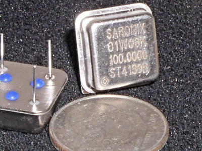 2 SARONIX ST4139B-100.0000 100MHZ 100 MHZ CRYSTAL CLOCK OSCILLATOR 3.3V ACMOS