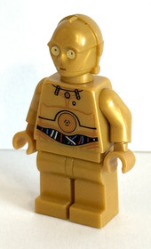 Lego Star Wars 9490 C-3PO MINIFIGURE (sw0365) ~ Droid Escape Set ~ 2012-2015