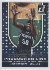 2014 Panini Donruss Production Rebounds Stat Line Season /265 Zach Randolph 0q0m