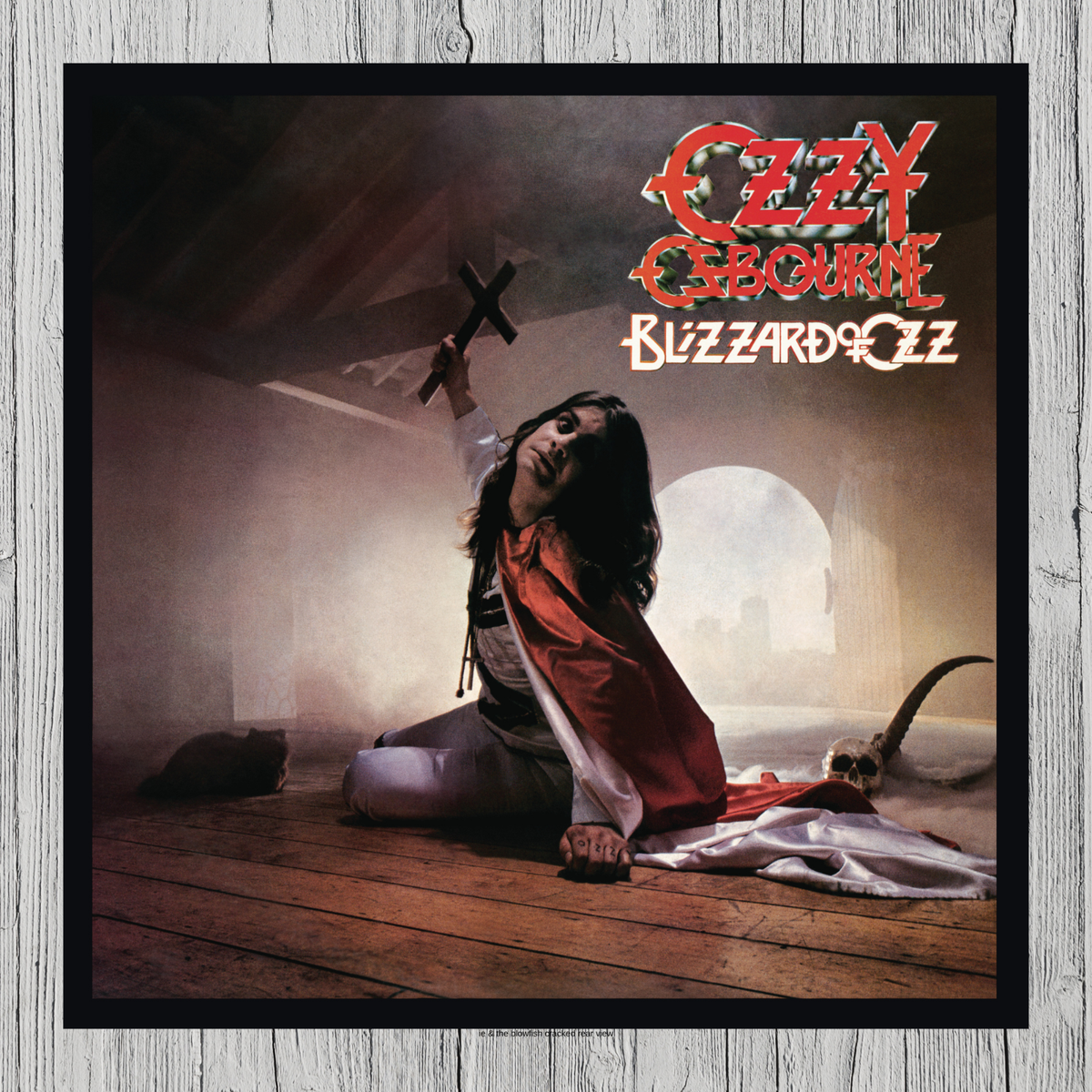 Ozzy Osbourne Blizzard of Ozz Album Cover Metal Sign Poster