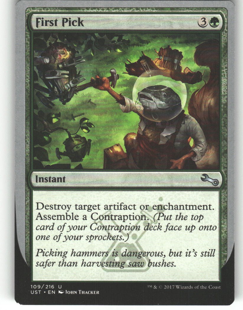 First Pick - Unstable - MTG - Uncommon - #109 - NM
