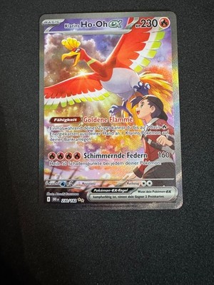 Pokémon - Klarins Ho-Oh Ex- 230/182- Full Art- Deutsch