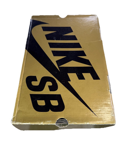 OG Nike SB Dunk High Pro Shoe Gold ERA US Size 13 Skateboarding BOX ONLY! 