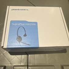 Plantronics SupraPlus HW251N Black Headband Headsets